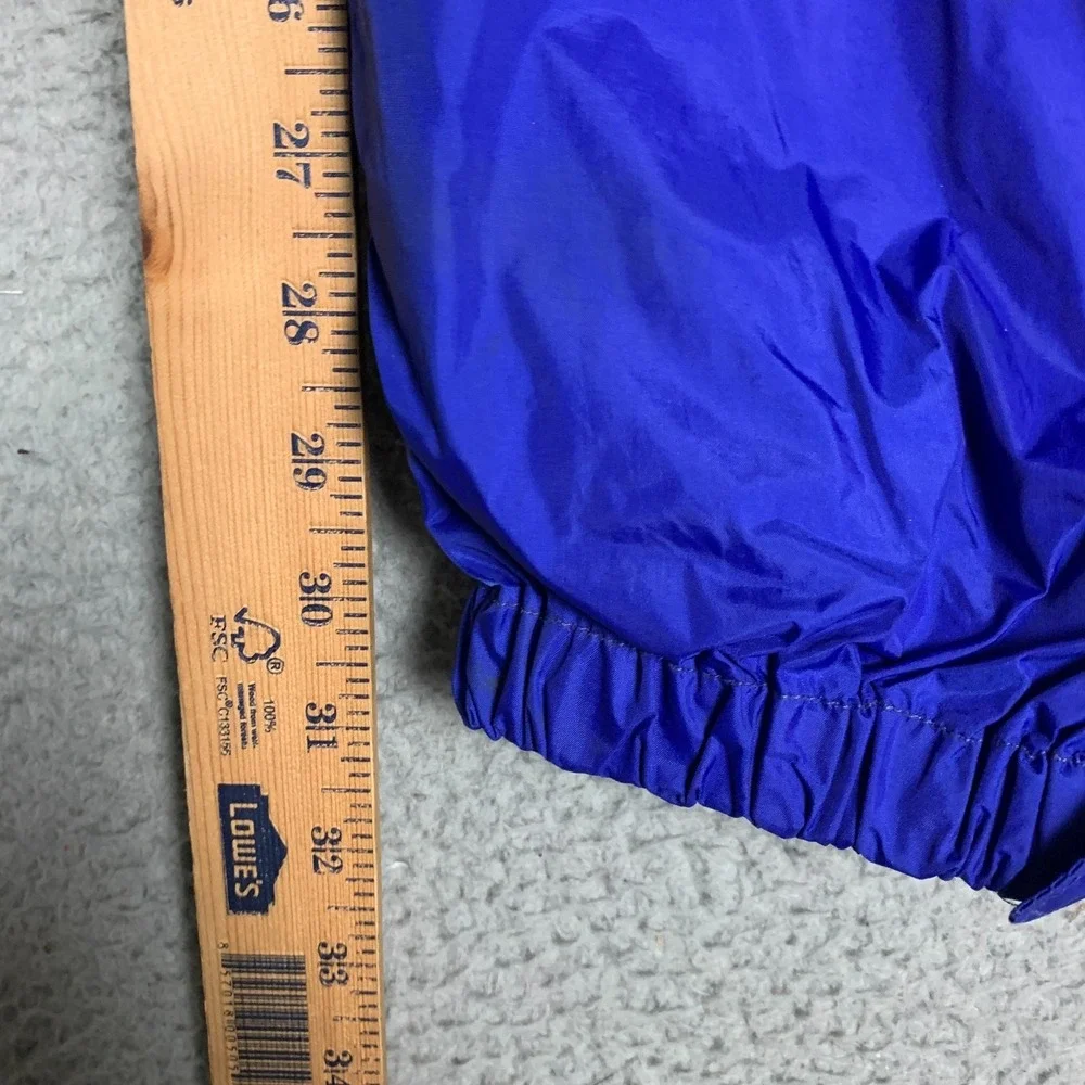 Vintage REI Gore-Tex Rain Pants Men's Medium Blue Side Zip‎ Waterproof Snow USA
